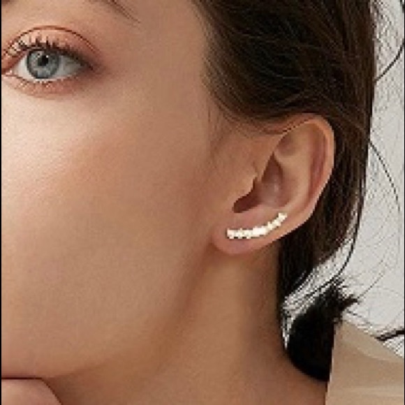 🌹Beautiful 🌹Crystal Climber Earrings 
NWT🏷 - Picture 6 of 12